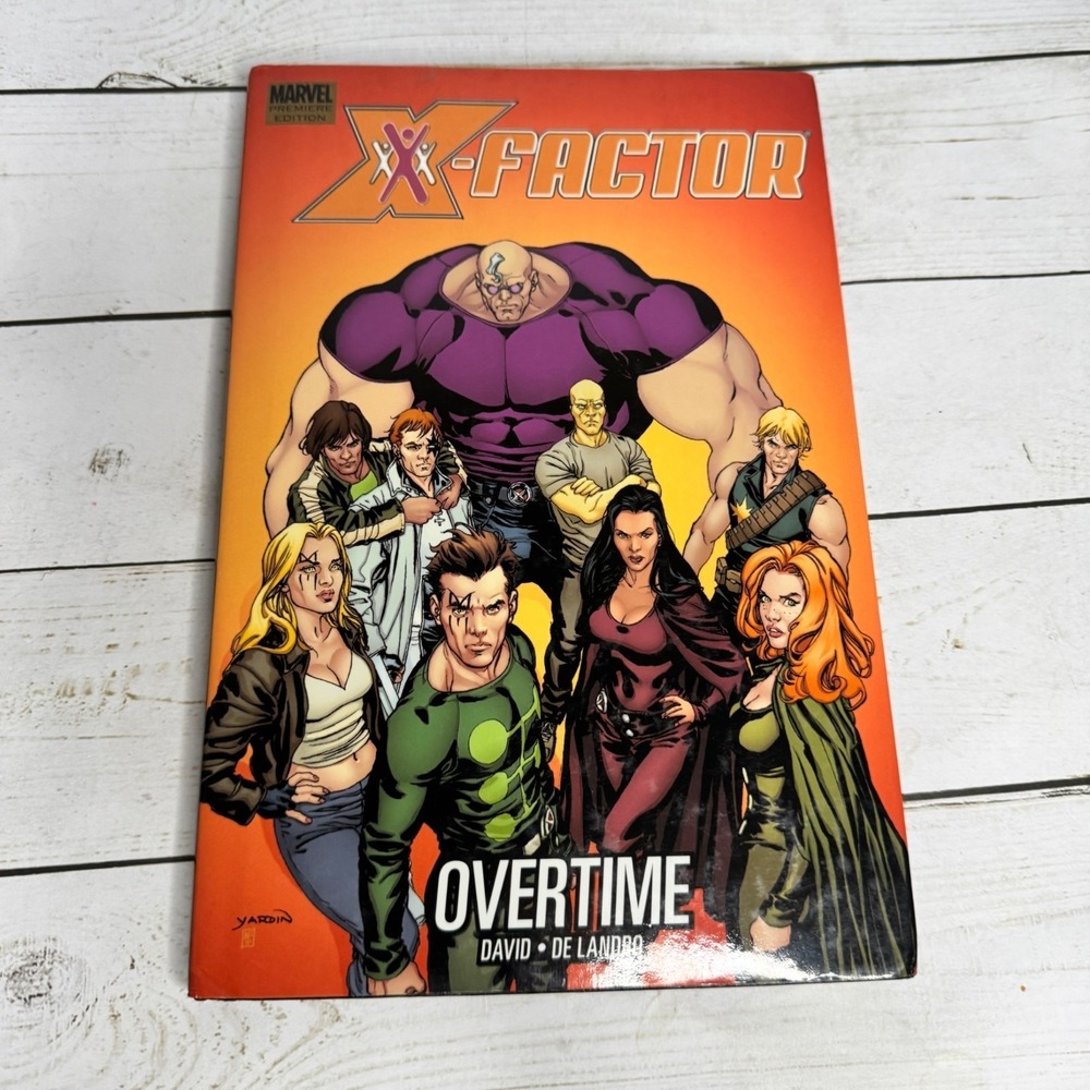 X-Factor Overtime Marvel HC‎ Graphic Novel Peter David De Landro 2009